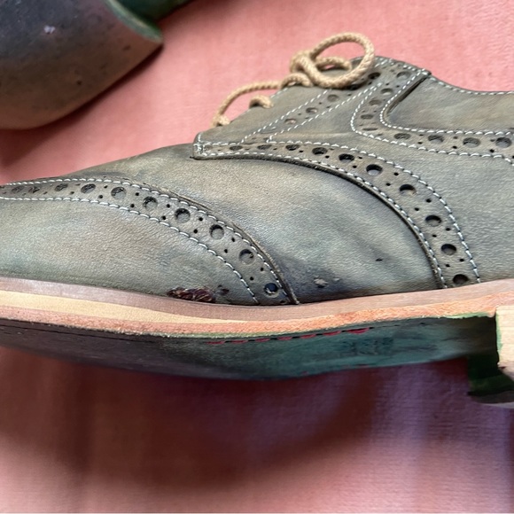 JP David Distressed Wingtip Oxford Brogues Eur 44 - Picture 9 of 10